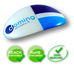 doming autocollant